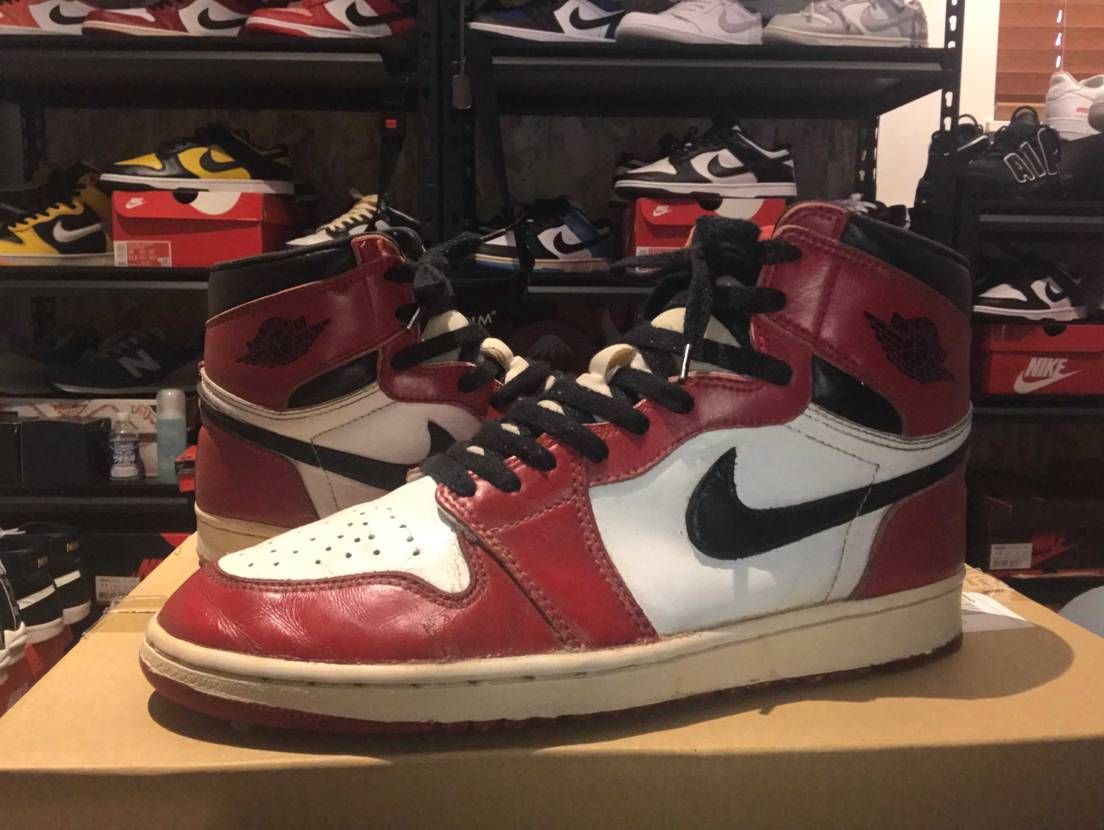 前に1万以下で購入した94年シカゴ❗️自分で修理してかなり綺麗になりました。