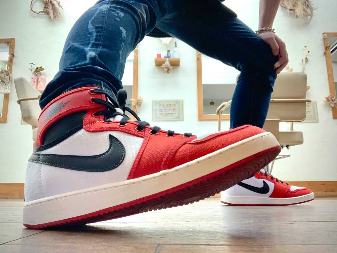 履き心地がとっても軽くて
テンション上がる配色だなぁ
やっぱシカゴ最高！