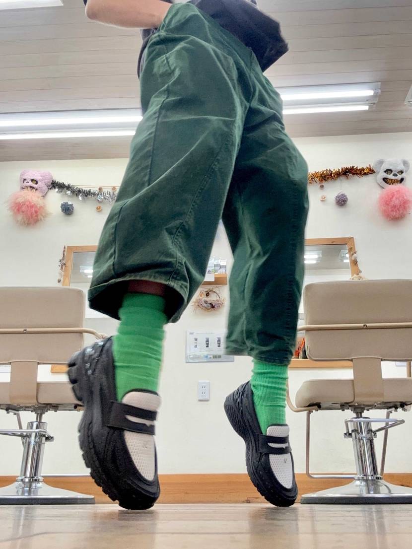 欲しかったローファーニューバランス
嬉しくてジャンプしなが