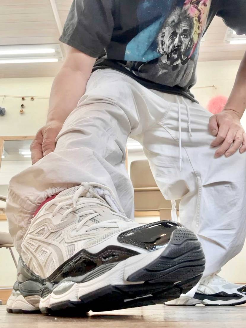 asics GEL-NYC
柔らかくしっかりしたホールド力