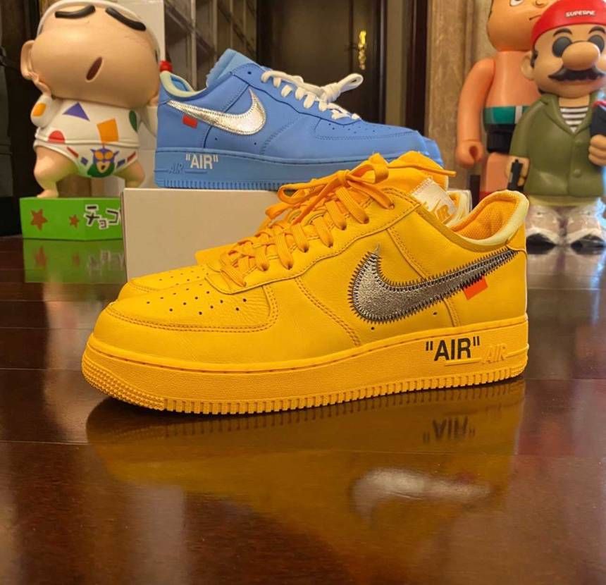 最後のoff-White x Nike AirForce 1ですね
大切にしま