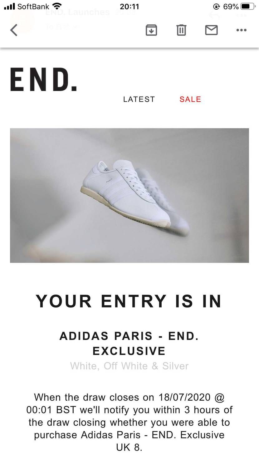 エントリーしました。シンプルですが、合わせやすそう。