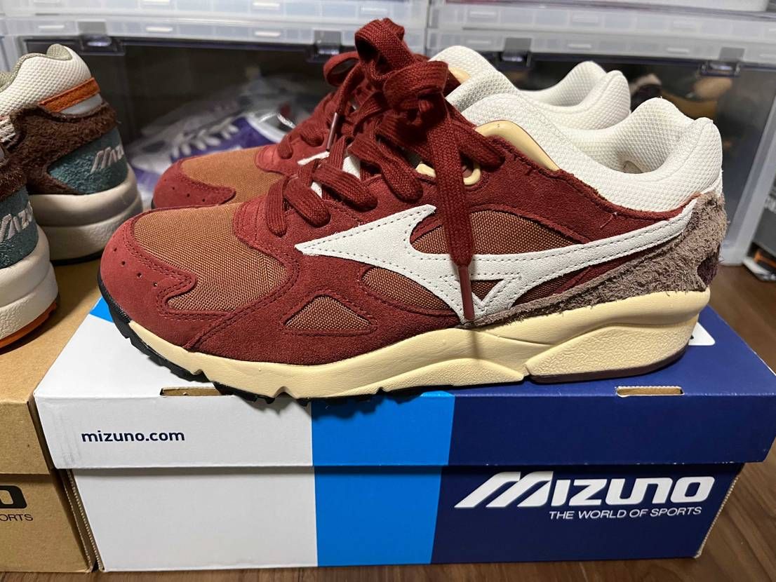 🧱mizuno到着しました💦
ナイキ長時間歩行疲れますので
旅行にはコレにし