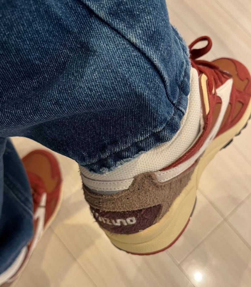 少し早く帰れました👏
mizuno育成中！歩きやすいし軽い