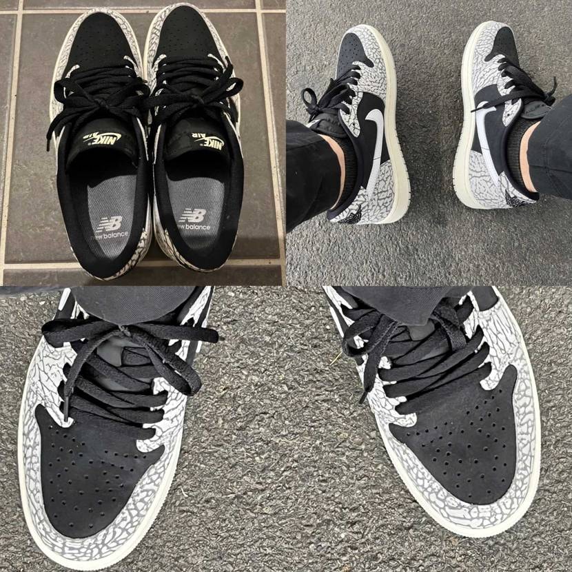 久しぶり用事ありましたので
jordan low履いてちい