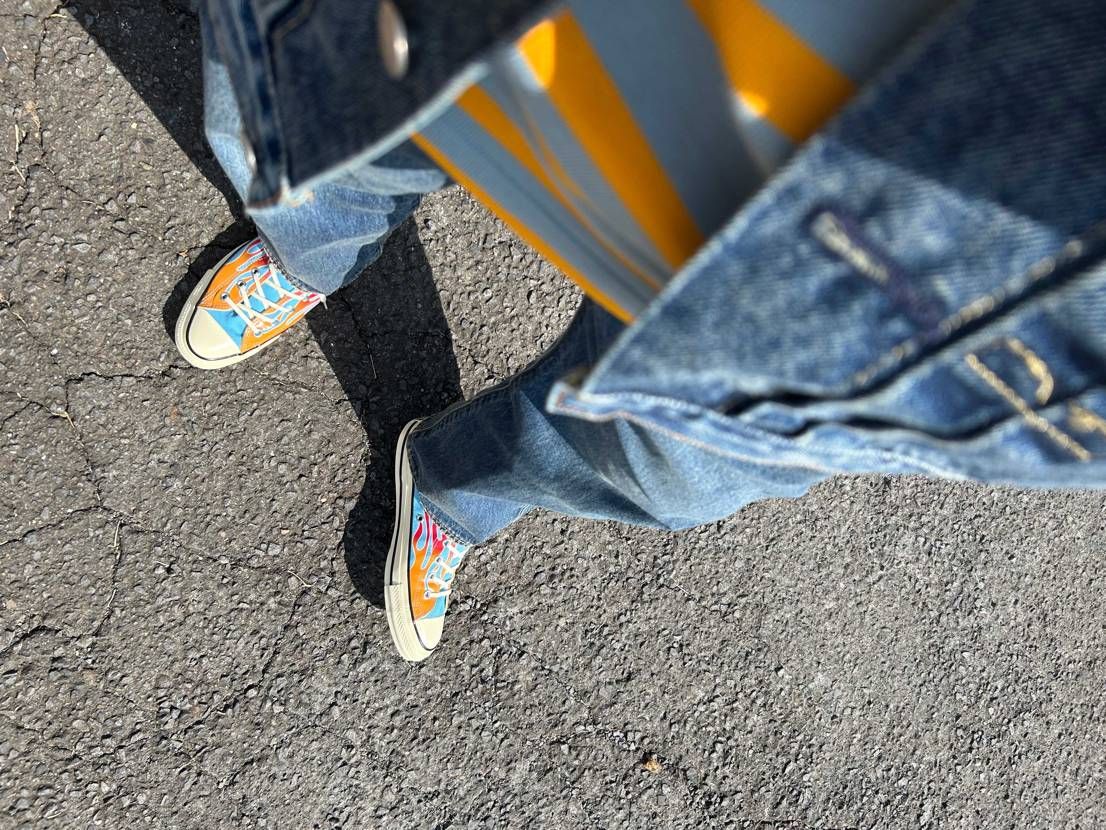 レガシー買えなくて転売されてるの見てイライラするから履いてみた😎