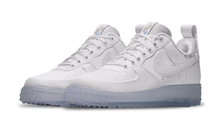 これ、3~4年前にnike by youで販売してたウィンターホワイトのAF1。