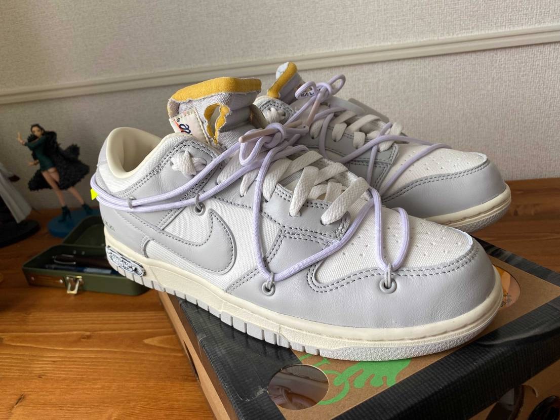 とりあえずシューレースはこんな感じにしてみました！