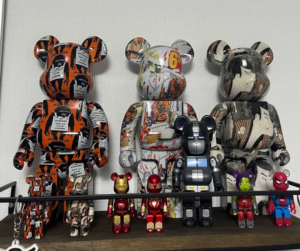 ベアブリックも増えた。
安いのだけど。