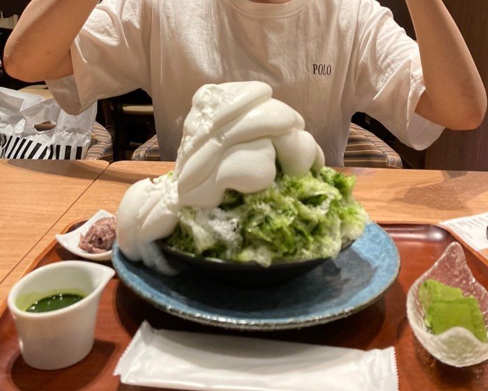 うんまい抹茶かき氷食って炎天下の中山岡家をキメました🔥

DNおろしました！