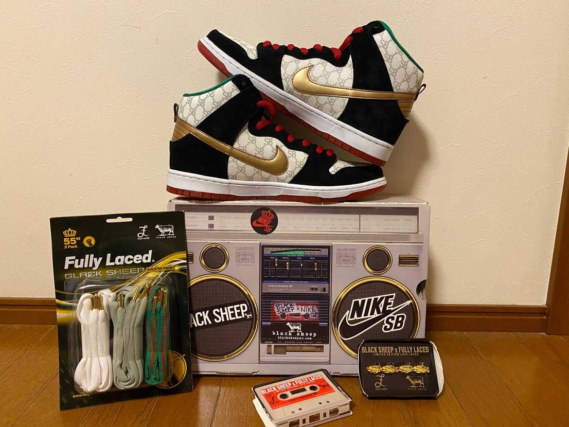 Nike SB Dunk High Black Sheep "Paid in F