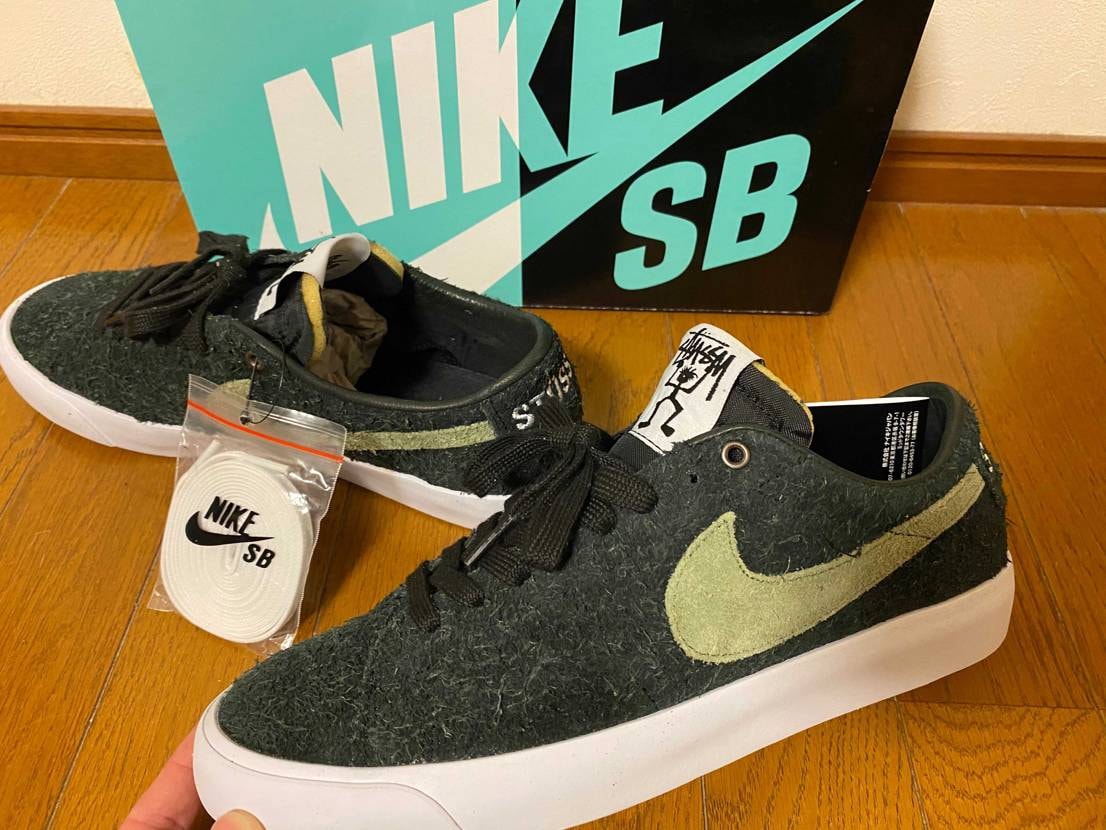 STUSSY NIKE SB ZOOM BLAZER LOW