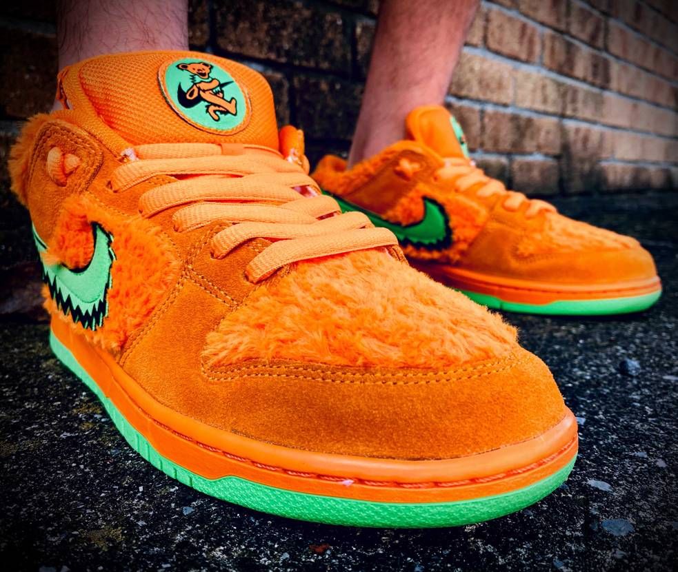 おはようございます🙇‍♂️
本日初おろしです👟✨✨✨
🐻ダンクは可愛いのです