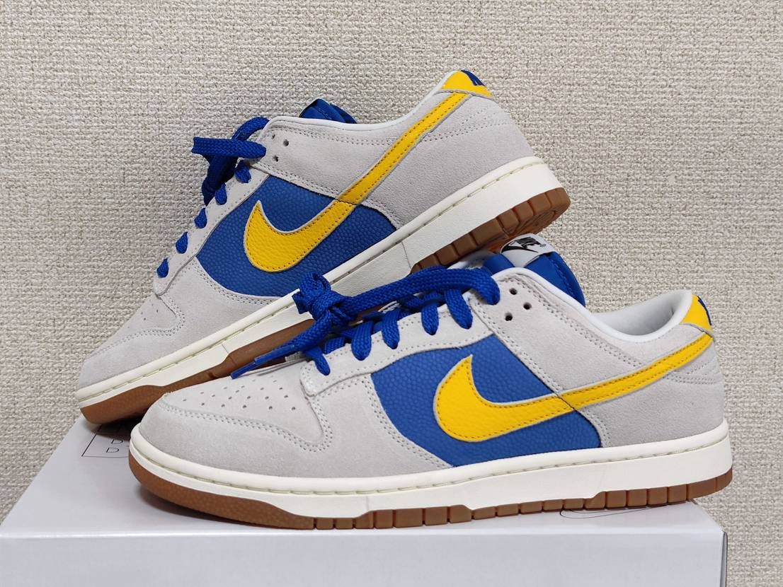 ダンクバイユー、イメージ通りの色味で出来上がってきて良かった😊