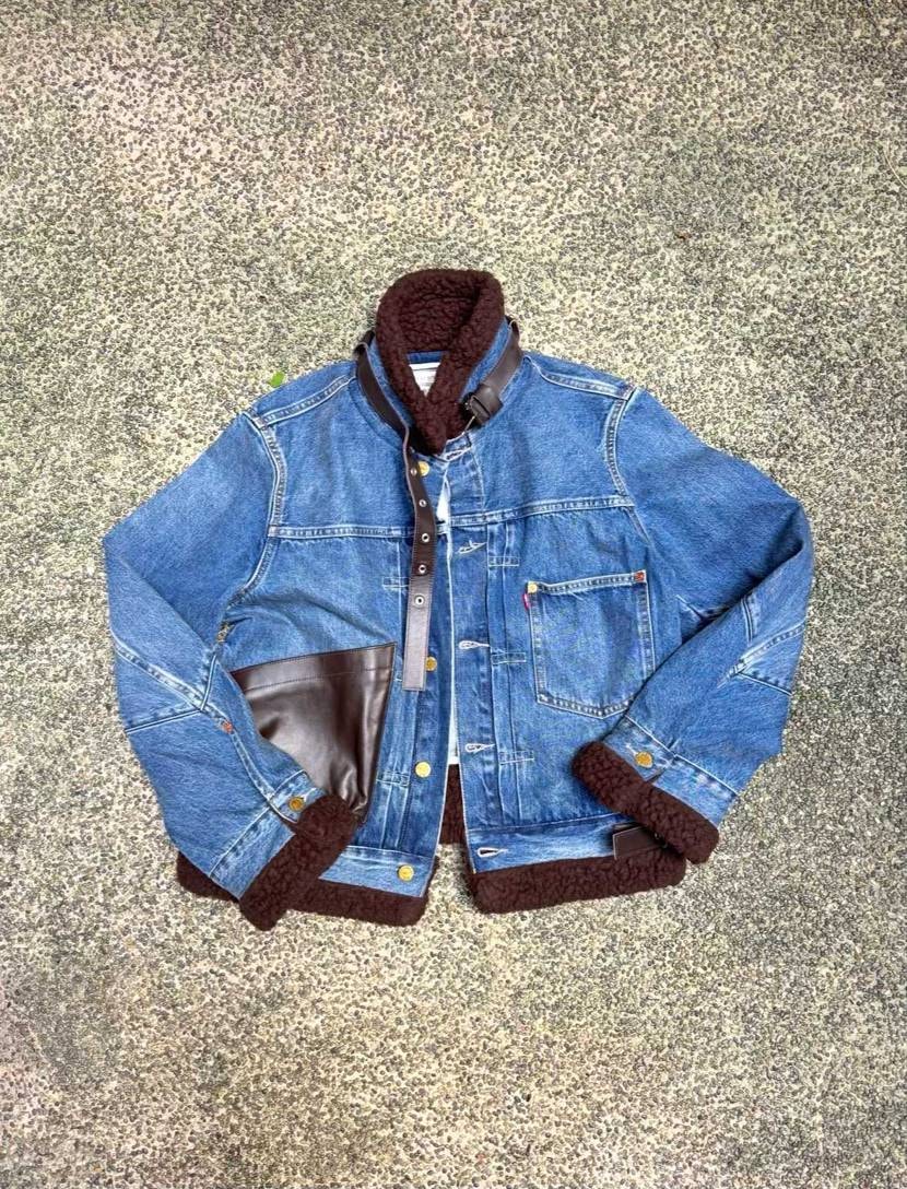 sacai × levi's ボア
個人的にはこっちが好みでした。
写真で見