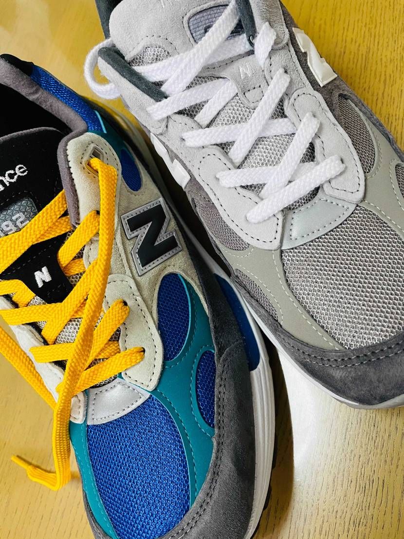 メッシュの青色は思ったより濃く鮮やかですね