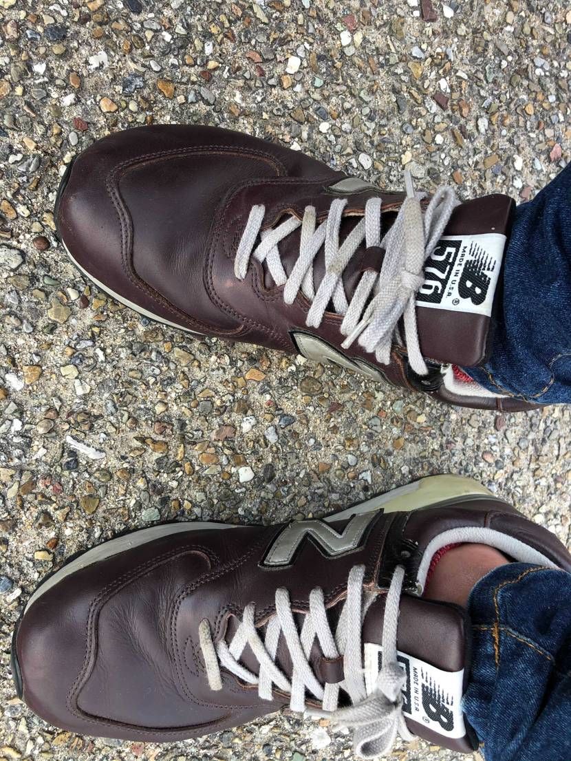 昨日、こちらの投稿を見て…今日はNew balance👟
10年くらい履いてま