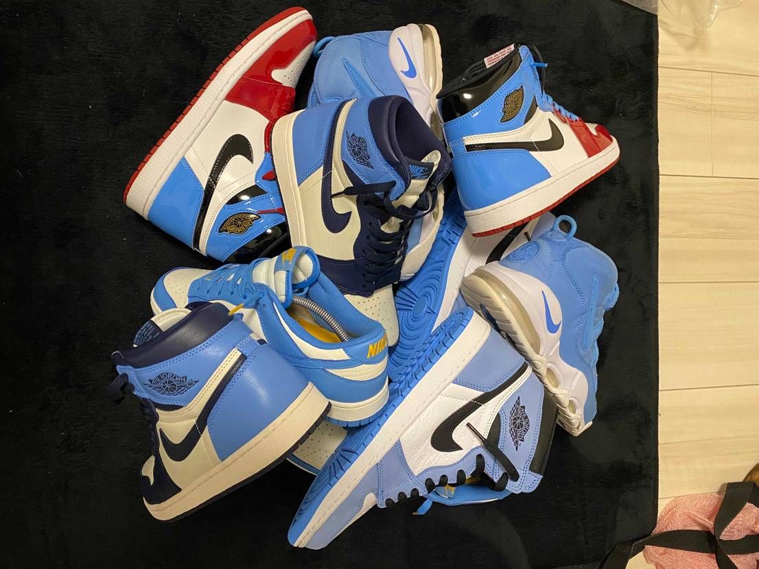 uncカラーはいいですね👍
ノースカロライナ欲しいけど高い😭