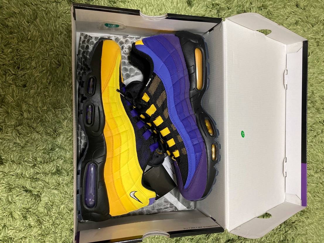 NIKE AIR MAX 95 NRG "LEBRON/LAKERS"買ってみた