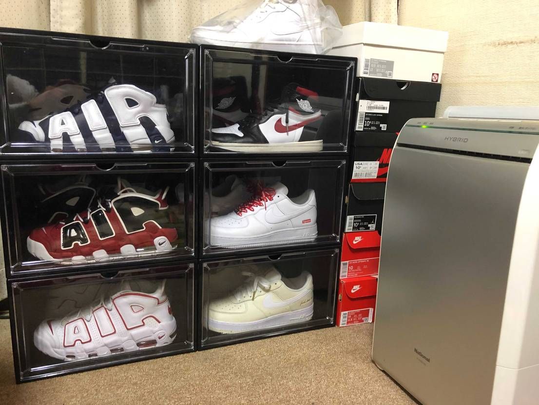 スニーカーの加水分解防止と部屋の除湿対策で除湿機設置😁
自慢出来るほど多くもな