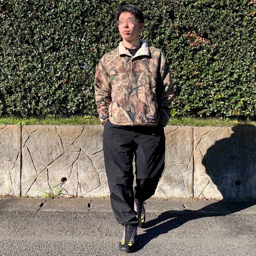 #supreme のリバーシブルプルオーバーをおろしました👍インナーはサーマル