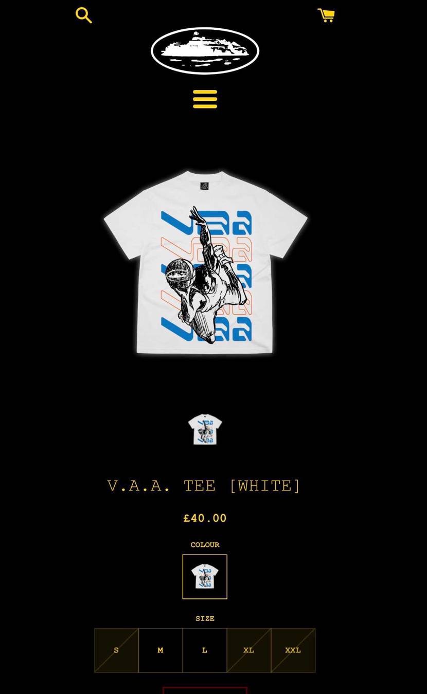 アラスカ当選を祈念してvaa X corteiz いきました🥰