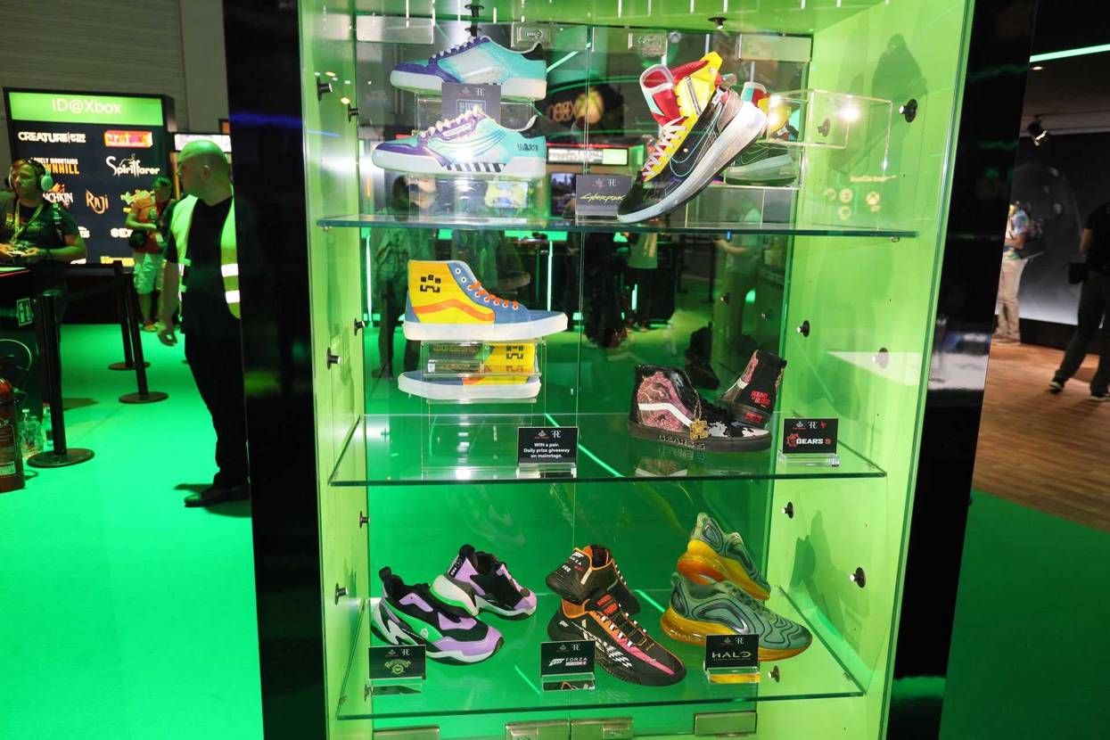XboxとFootlockerのコラボ
各ゲームタイトル7タイトルのコラボモデ