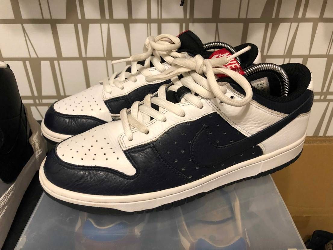 中古ショップでダンク買ってきた！
ソールも黄ばんでないし6000円弱で買えたの
