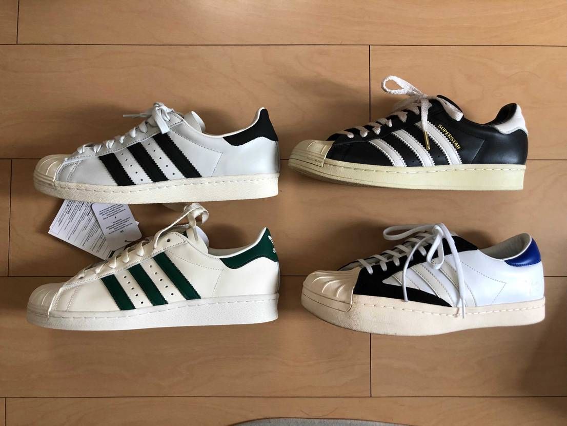 SS82が届いたので最近のSS達と比較してみました。
比べてみるとアウトソール