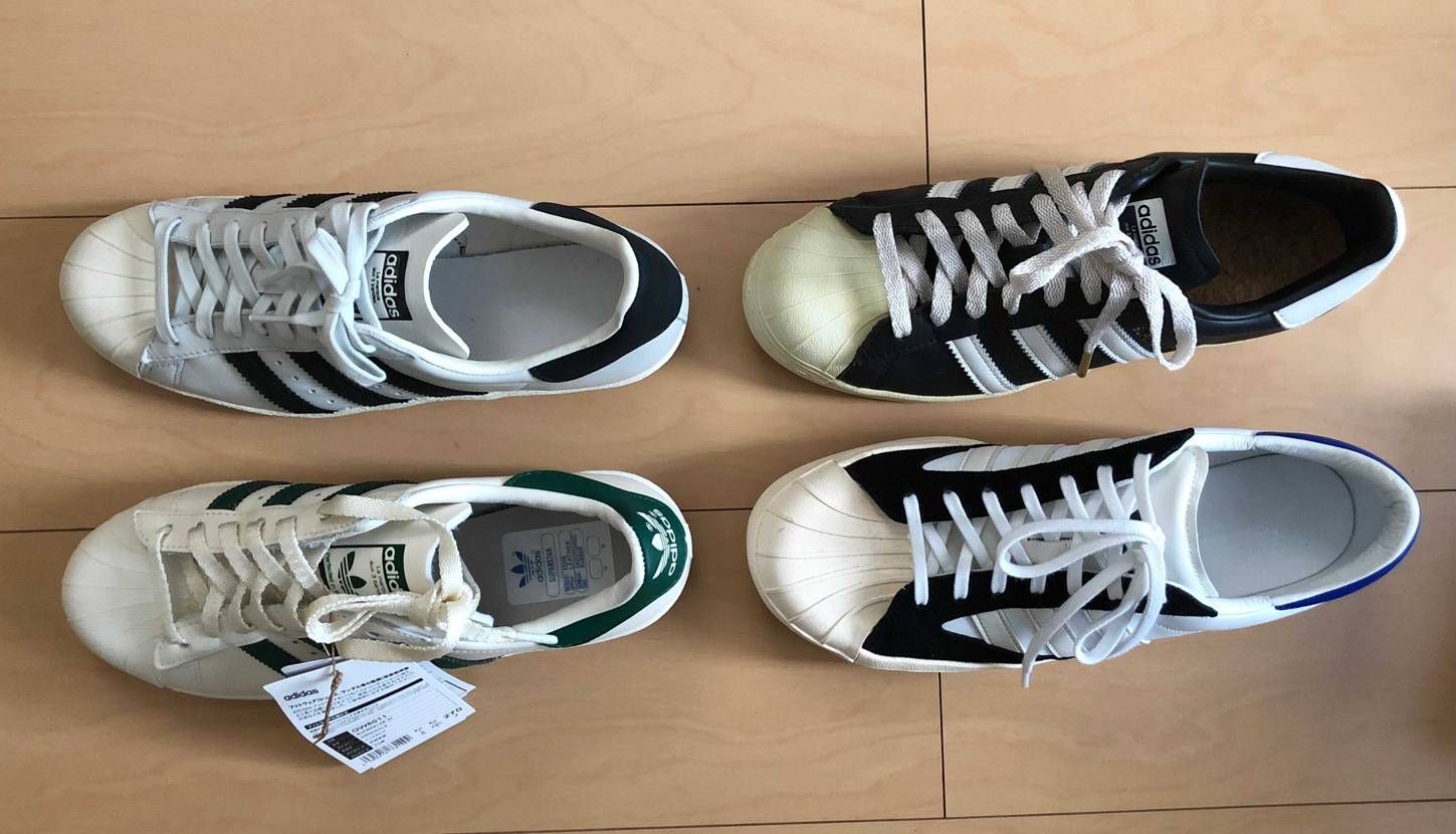 SS82が届いたので最近のSS達と比較してみました。
比べ