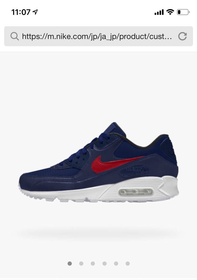 暇なのでNIKE By Youで色々とカスタマイズしてみた😄