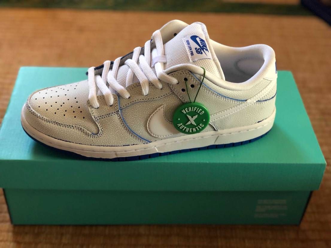 stockXで購入のDUNK game royalが今届きました🥳関税も取られ