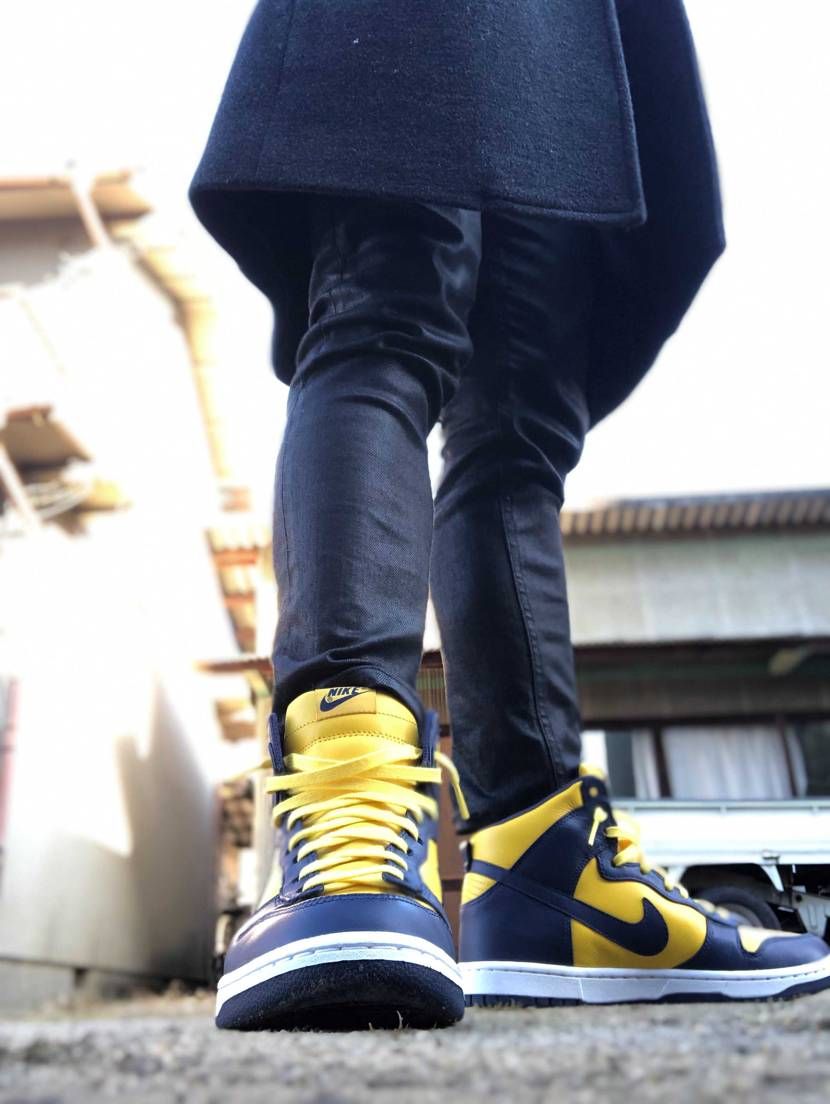 本日の一足&今年の買い納め👟

本日の一足はdunkミシガン(改)の初履き😆