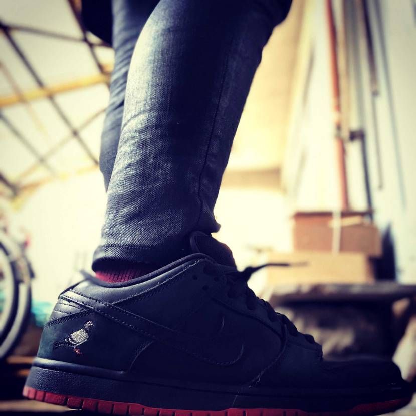 新年の初履きはdunk Pigeon🐦

蜜を避ける為歩いて5分の人気のない