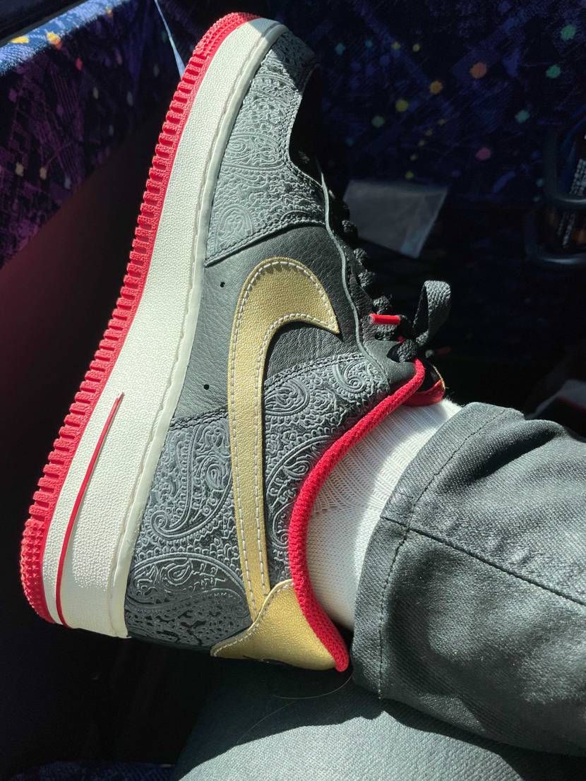 国内未発売の♤AF1を下ろしました✨
買ってから履くタイミングがなくてやっと初