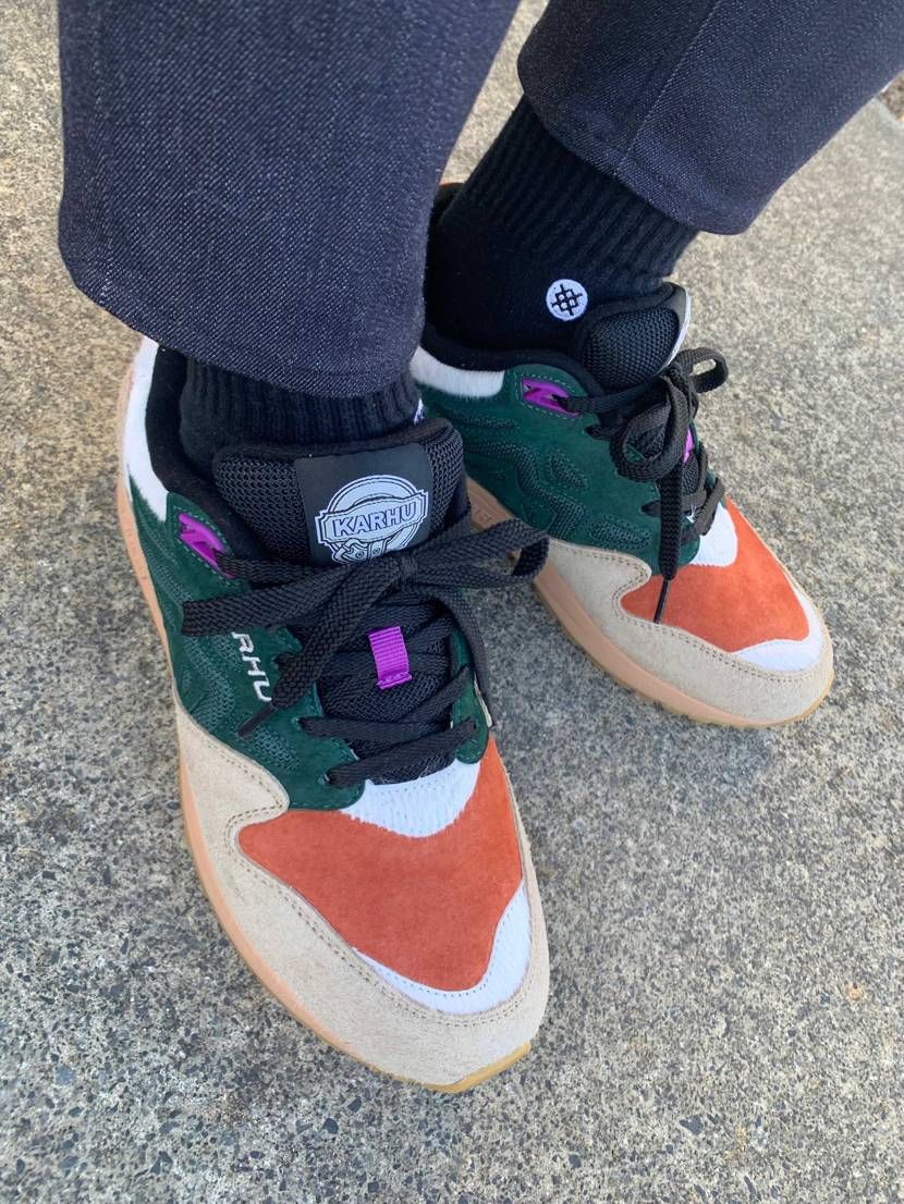 初めてのKarhu。
モフモフ素材使いとCWはさすがHanonという感じですね