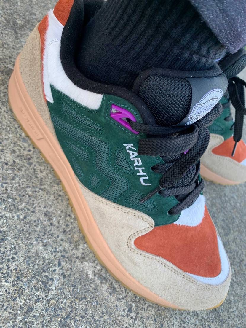 初めてのKarhu。
モフモフ素材使いとCWはさすがHan