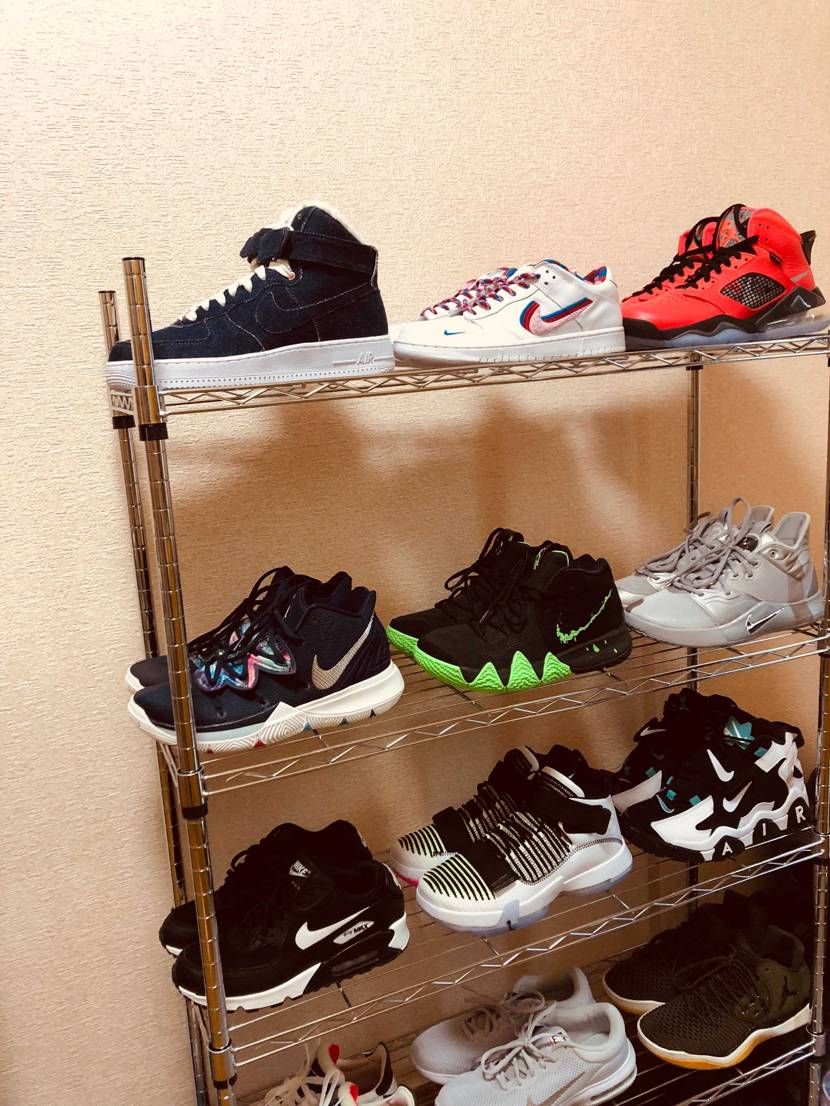 何足か乗りきってないで、ニトリのスチールラックまた買わなあかん🦍