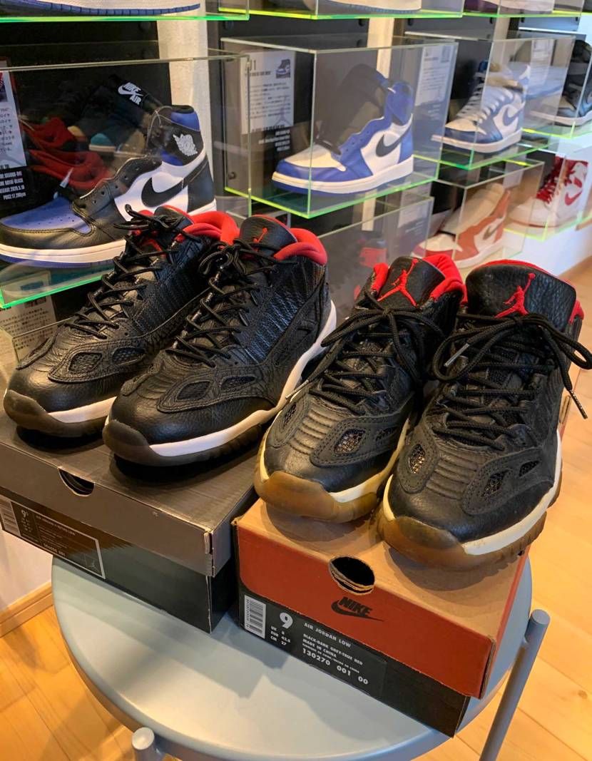 今日は久しぶりのリセールショップで、AJ11ロー2011ゲッ