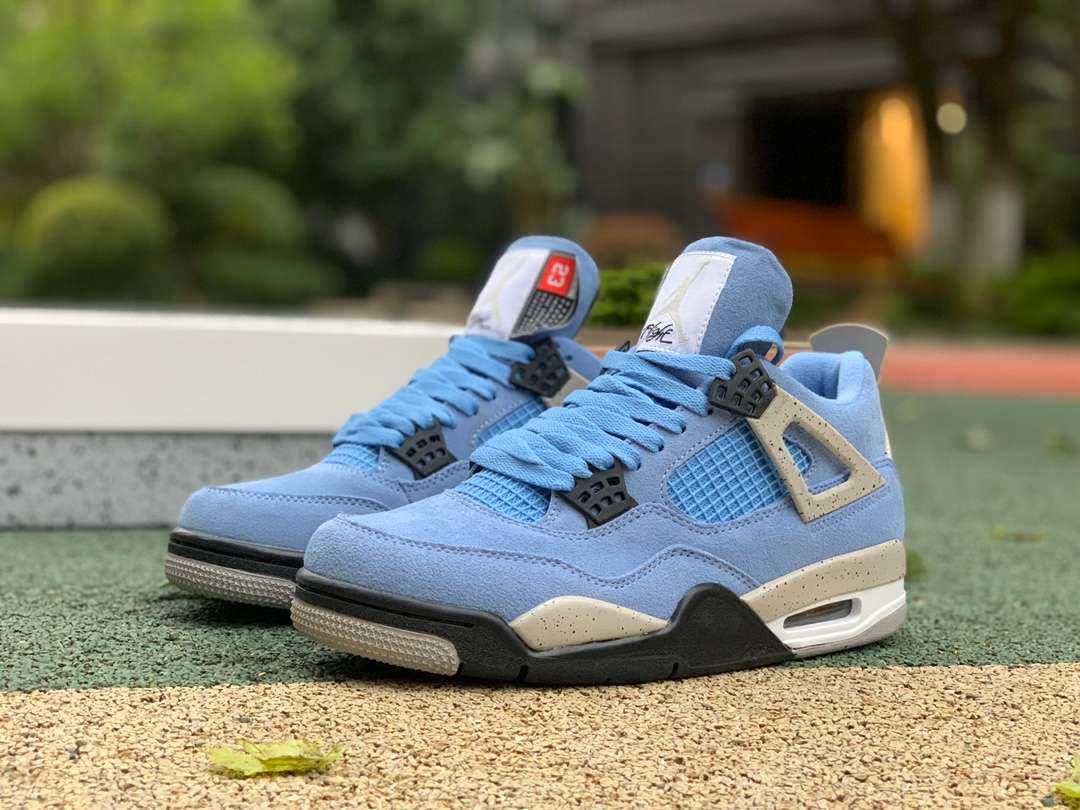ナイキ GS エアジョーダン4 "ユニバーシティーブルー"
