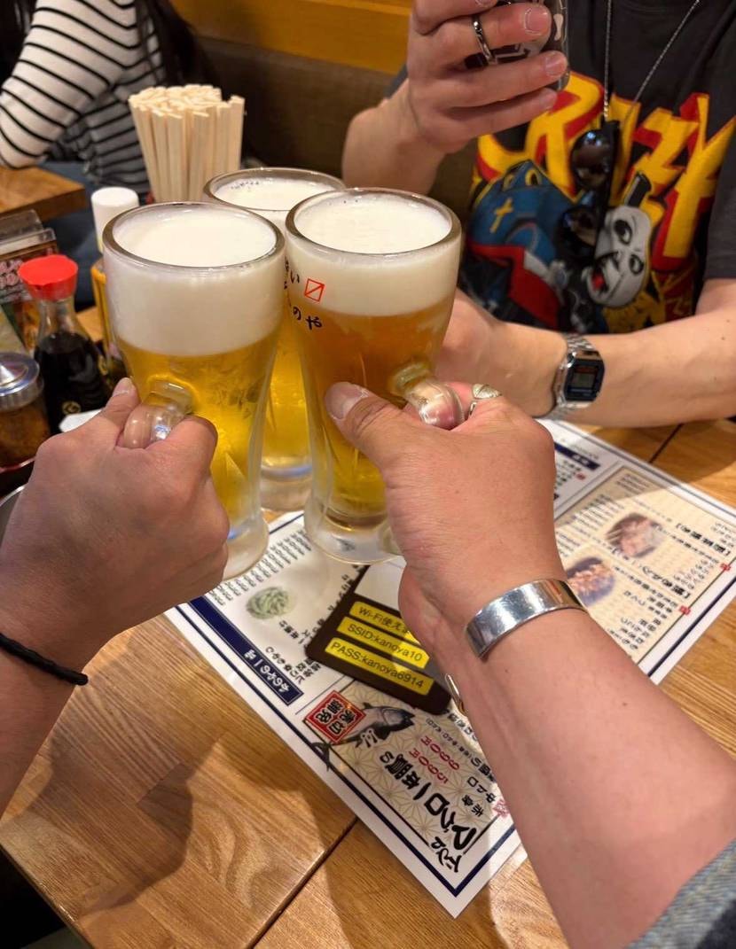 ルティさんとHeyさんと上野で呑んで来ました🧖‍♂️♨️
