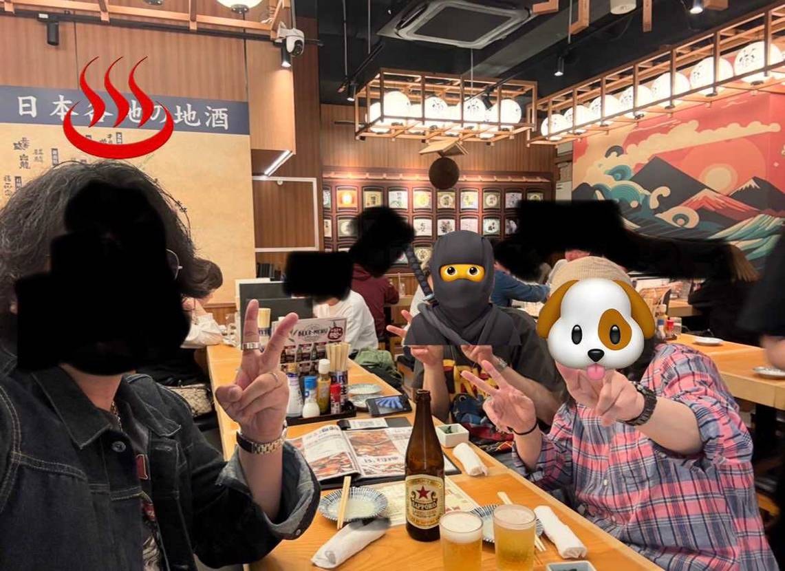 ルティさんとHeyさんと上野で呑んで来ました🧖‍♂️♨️
