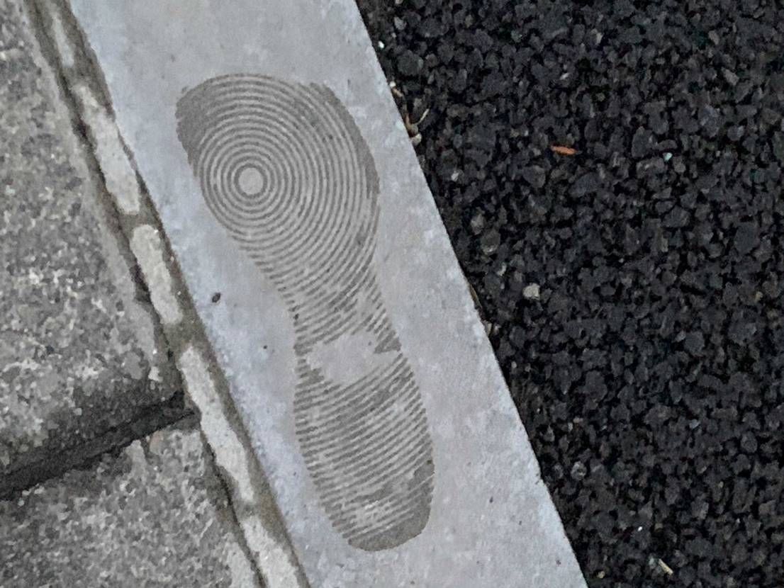 多分誰も理解してくれないけど雨上がり好きな靴履いてる時こういうとこについた足跡見