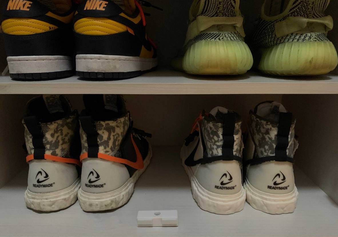 部屋にスニーカーボックス作った、、（ニトリ）