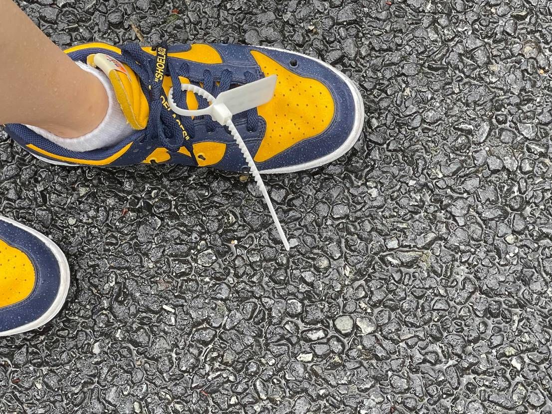 いきなり土砂降りで靴ビッシャビシャ