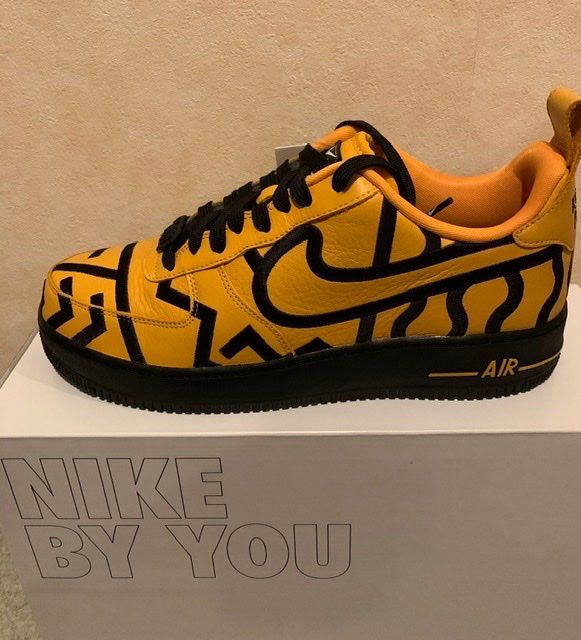 NIKE BY YOU KARABO POPPY  AF1が届きました。
とて