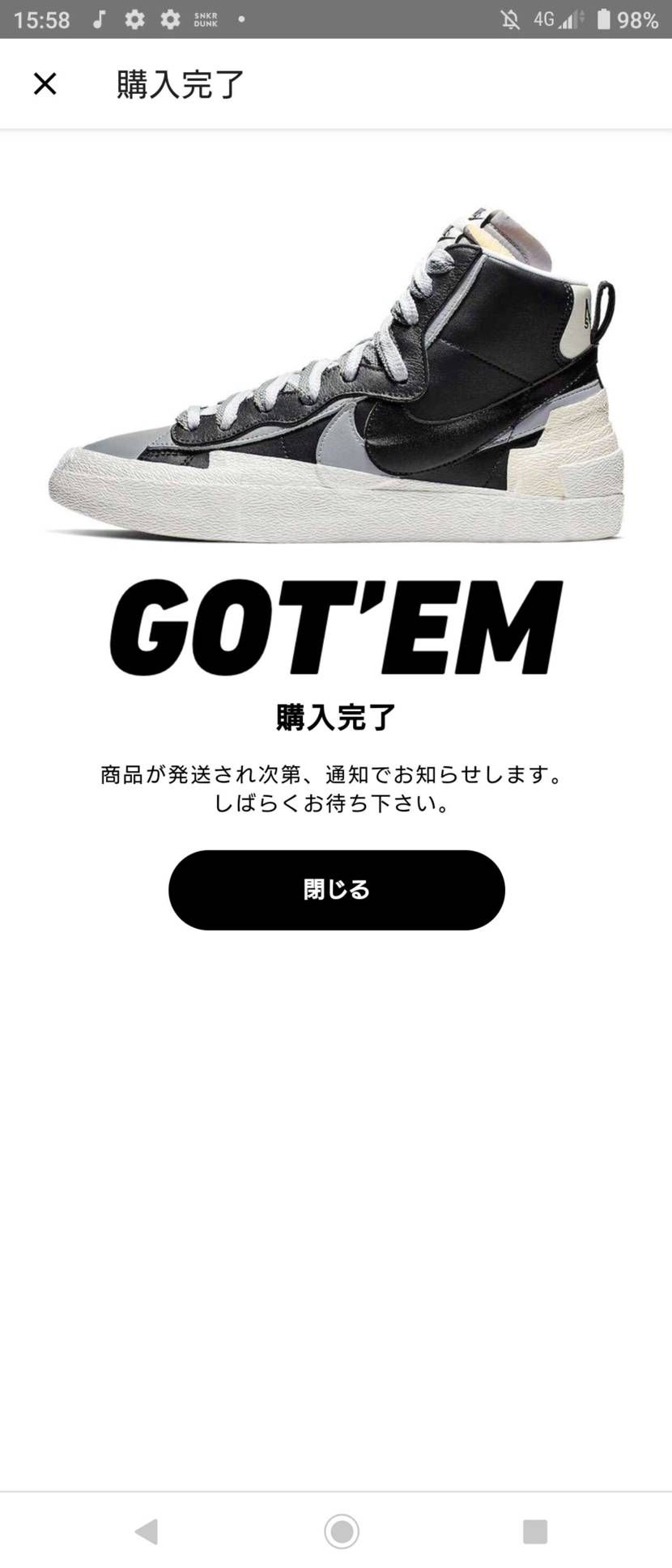誕生日だし買っていいよという鶴（嫁様）のひと声で
やっと買えました
皆様の投稿を