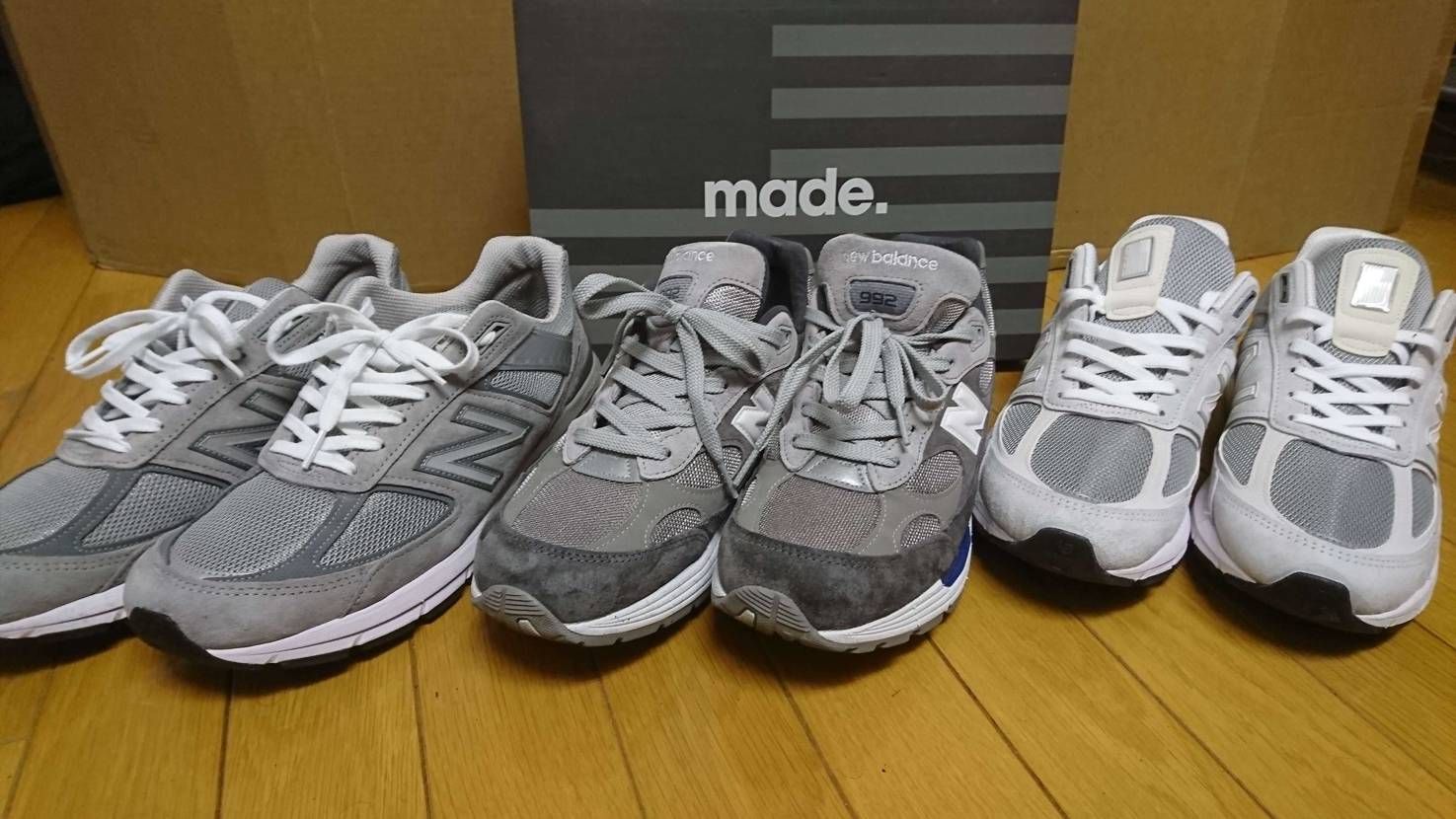 今月やり過ぎてるなー💦
１週間でmade in USA 3足いってしまった😅
(