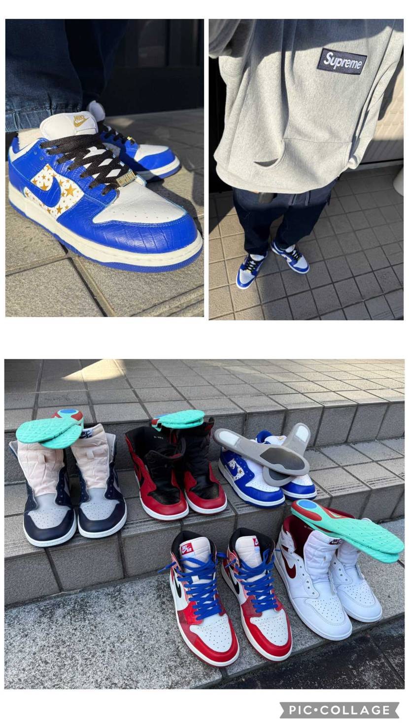 昨晩の呑み🍻から今日はゴロゴロしてたので、
👟のお手入れで