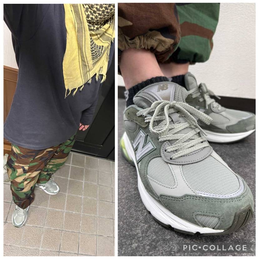 今晩です🫡
最近履けてなかった👟が履けて気分も上がります⤴